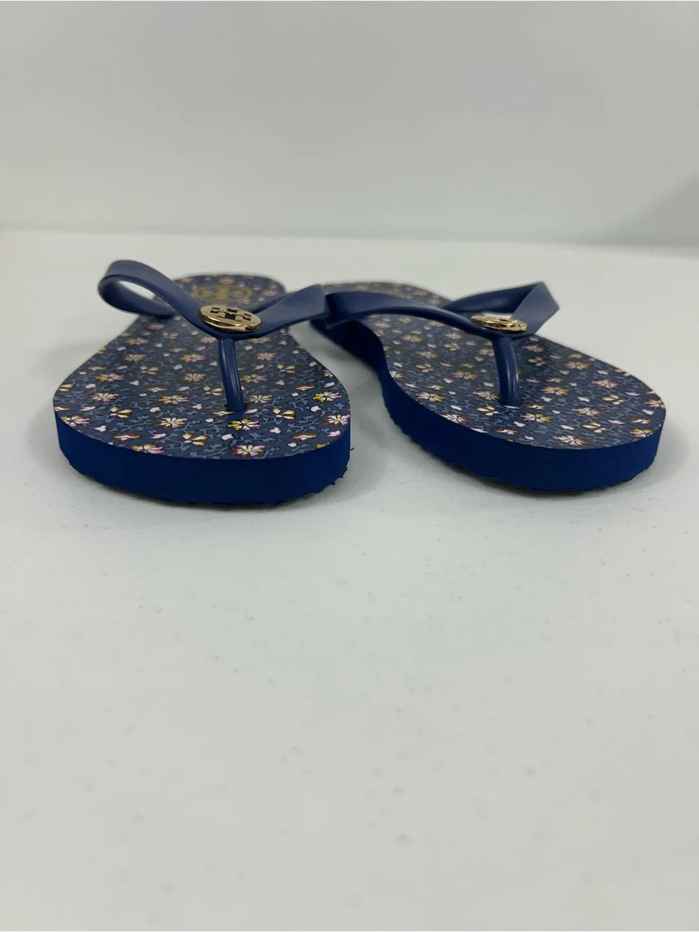 Tory Burch Women's Thin Flip-flops In Fresh Blueberry
